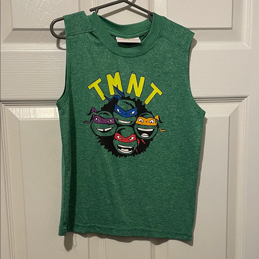 Nickelodeon Green TMNT Kids Tank Top